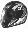 Grex R1 Decor black/silver,  integral helmet