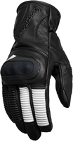 Halvarssons Flaxen,  gloves unisex,  color: Black/White,  size: 05