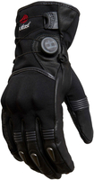 Halvarssons Ljusdal,  gloves waterproof unisex,  color: Black/Grey,  size: 08
