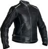 Halvarssons Nyvall,  leather jacket women,  color: Black,  size: 44