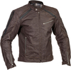 Halvarssons Sandtorp,  leather jacket,  color: Brown,  size: 60