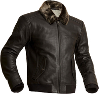Halvarssons Torsby,  leather jacket,  color: Dark Brown,  size: 60