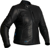 Halvarssons Vitsand,  leather jacket waterproof women,  color: Black,  size: 40