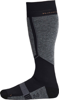 Halvarssons Warm,  functional socks unisex,  color: Black/Grey,  size: 41-45