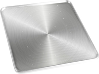 Heinz Bikes Frame D,  license plate holder,  color: Silver,  size: 180x200 mm