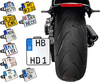 Heinz Bikes Side Mount,  license plate holder