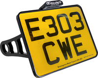 Heinz Bikes Side Mount,  license plate holder