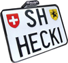 Heinz Bikes Slip-Inn,  license plate holder