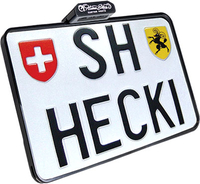 Heinz Bikes Slip-Inn,  license plate holder