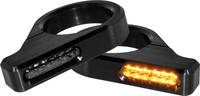 Heinz Bikes ZC-Line Classic,  fork turn signals,  color: Black,  size: 47-49 mm