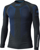 Held 3D-Skin Cool Top,  functional shirt longsleeve,  color: Black/Dark Blue/Blue,  size: XL