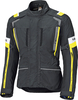 Held 4-Touring II,  textile jacket,  color: Black/Neon-Yellow,  size: 3XL