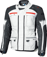 Held Carese Evo,  textile jacket Gore-Tex,  color: Light Grey/Black/Red,  size: XL