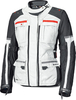 Held Carese Evo,  textile jacket women Gore-Tex,  color: Light Grey/Black/Red,  size: L