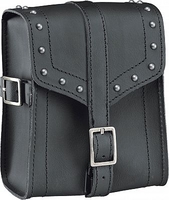 Held Cruiser Sissy Bar,  tail bag with rivets
