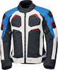 Held Manzano,  textile jacket waterproof,  color: Light Grey/Black/Blue,  size: L