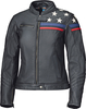 Held Midway,  leather jacket women,  color: Black/Grey,  size: 34