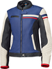 Held Midway,  leather jacket women,  color: Black/White/Blue/Red,  size: 38