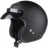 Held Rune matt-black,  jet helmet