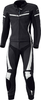 Held Spire,  leather suit 2pcs.,  color: Black/White,  size: 62