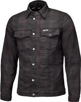 Held Woodland,  shirt/textile jacket,  color: Black/Grey,  size: 5XL