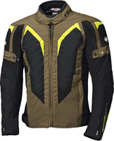 Held Zelda,  textile jacket,  color: Olive/Black/Neon-Yellow,  size: M