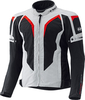Held Zelda,  textile jacket women,  color: Grey/Black/Red,  size: XXL