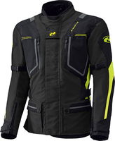 Held Zorro,  textile jacket waterproof,  color: Grey/Neon-Yellow/Black,  size: S
