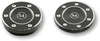 Highsider BMW RnineT,  frame cap set,  color: Black/Silver,  size: 2-pcs.