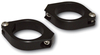 Highsider CNC,  fork tube clamps,  color: Black,  size: 38-41 mm
