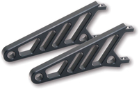 Highsider CNC,  headlight holder,  color: Black,  size: L