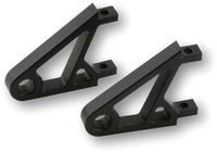 Highsider CNC,  headlight holder,  color: Black,  size: XS
