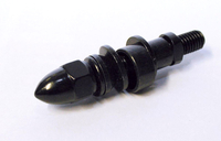 Highsider Harley-Davidson,  mirror adapter,  color: Black,  size: M8