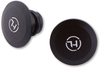 Highsider M10,  mirror thread caps,  color: Matt-Black,  size: M10