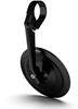 Highsider Montana Slim,  bar end mirror,  color: Black,  size: Long