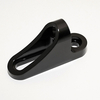 Highsider Universal,  fairing mirror adapter,  color: Black,  size: Short