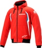 Honda Chrome Sport Hoodie,  color: Red/Black,  size: 3XL
