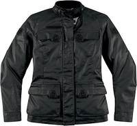 Icon 1001 Akorp,  leatherjacket women