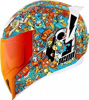 Icon Airflite Mips ReDoodle,  integral helmet