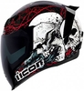 Icon Airflite Skull 18,  integral helmet