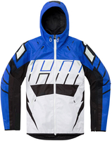 Icon Airform Retro,  textile jacket,  color: Blue/White/Black,  size: XXL
