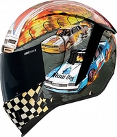 Icon Airform Stroker,  integral helmet