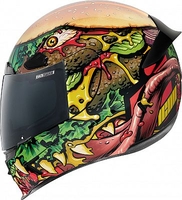 Icon Airframe Pro Fastfood,  integral helmet