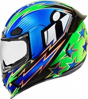 Icon Airframe Pro Warbird,  integral helmet