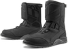Icon Alcan,  boots waterproof,  color: Black/Grey,  size: 8.5 US