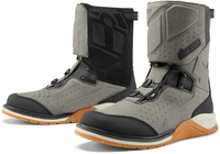 Icon Alcan,  boots waterproof,  color: Grey/Black/White/Brown,  size: 12 US