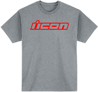 Icon Clasicon,  t-shirt,  color: Grey/Red,  size: S