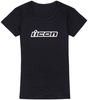 Icon Clasicon,  t-shirt women,  color: Black/White,  size: M
