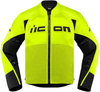 Icon Contra 2,  textile jacket,  color: Neon-Yellow/Black,  size: M