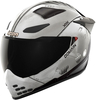 Icon Domain Future Proof,  full face helmet,  color: Grey/Black/White,  size: XL